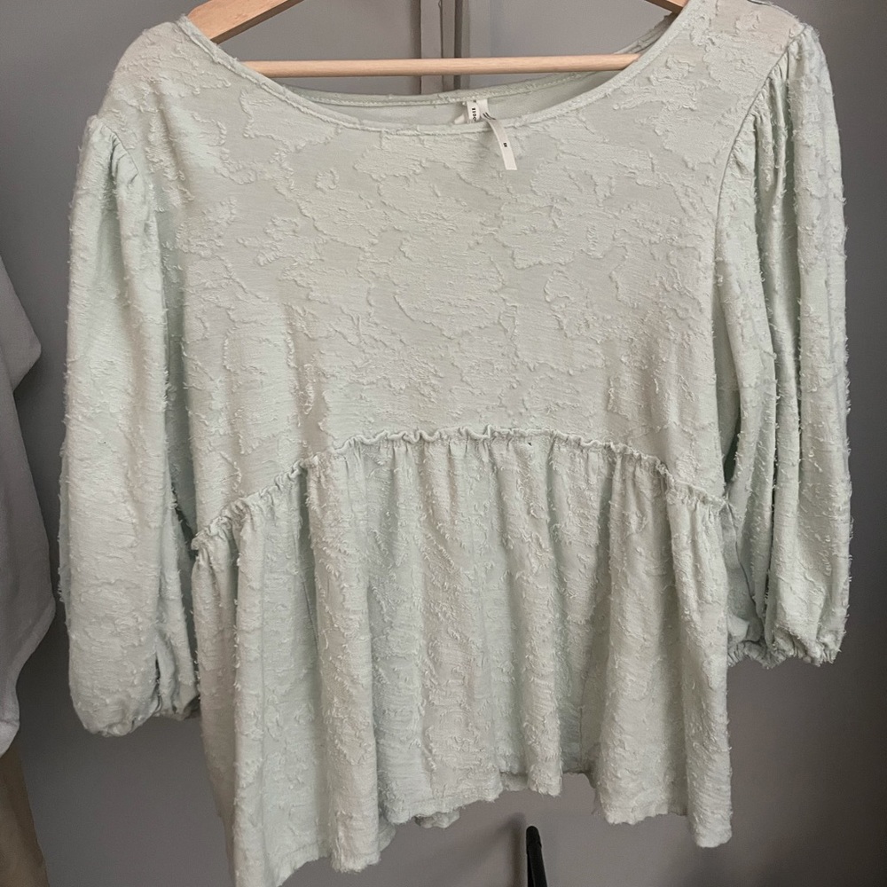 Anthropologie Boho Peplum